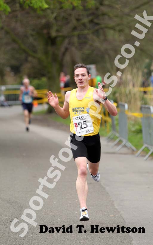 Stage 12: Liverpool Harriers winning the Northern 12 Stage Relay.